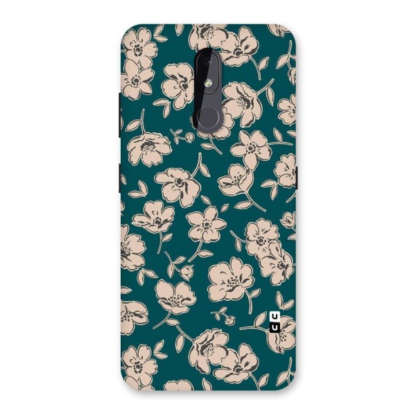 Beauty Green Bloom Back Case for Nokia 3.2