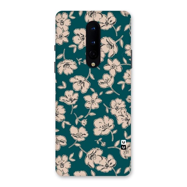 Beauty Green Bloom Back Case for OnePlus 8