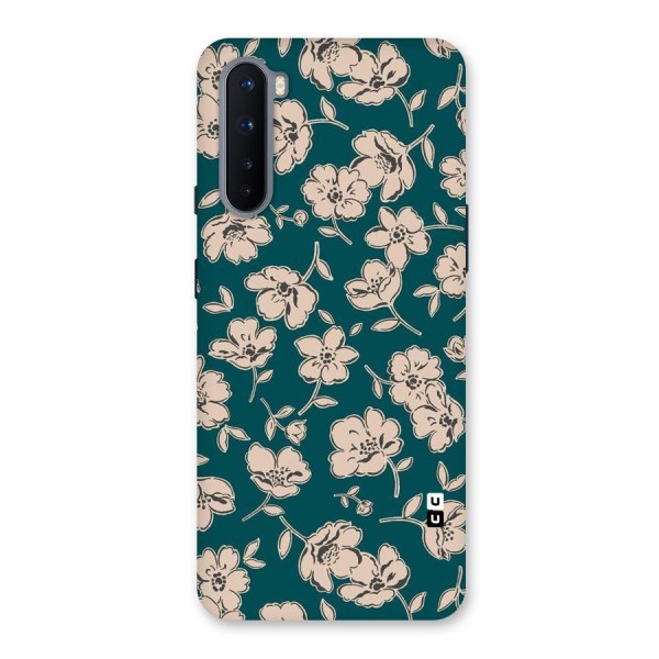 Beauty Green Bloom Back Case for OnePlus Nord