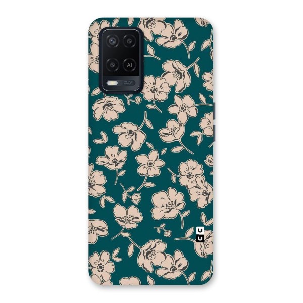 Beauty Green Bloom Back Case for Oppo A54