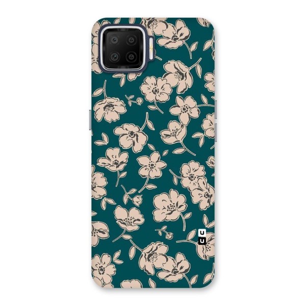 Beauty Green Bloom Back Case for Oppo F17