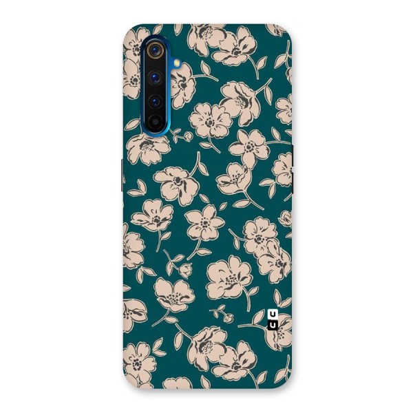 Beauty Green Bloom Back Case for Realme 6 Pro