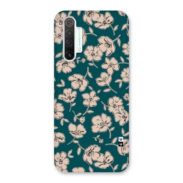 Beauty Green Bloom Back Case for Realme X3