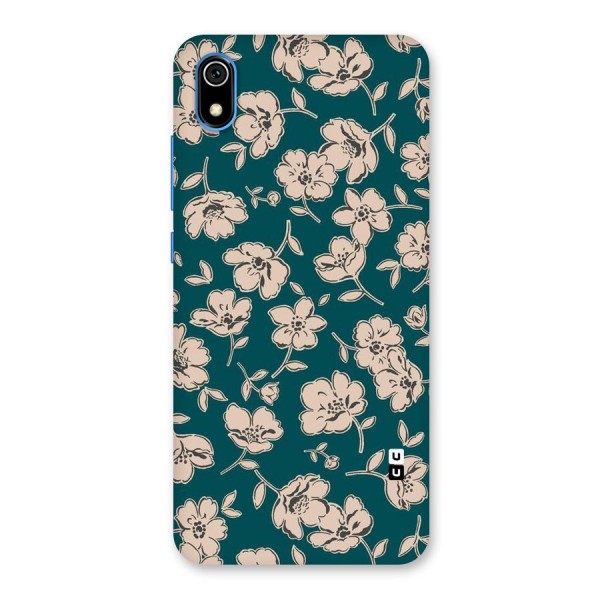 Beauty Green Bloom Back Case for Redmi 7A