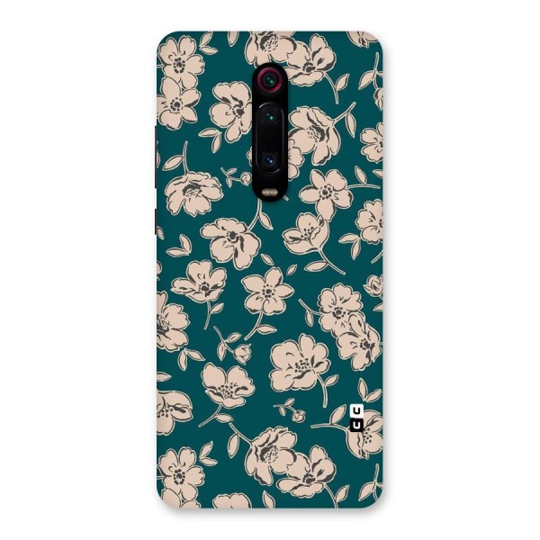 Beauty Green Bloom Back Case for Redmi K20 Pro