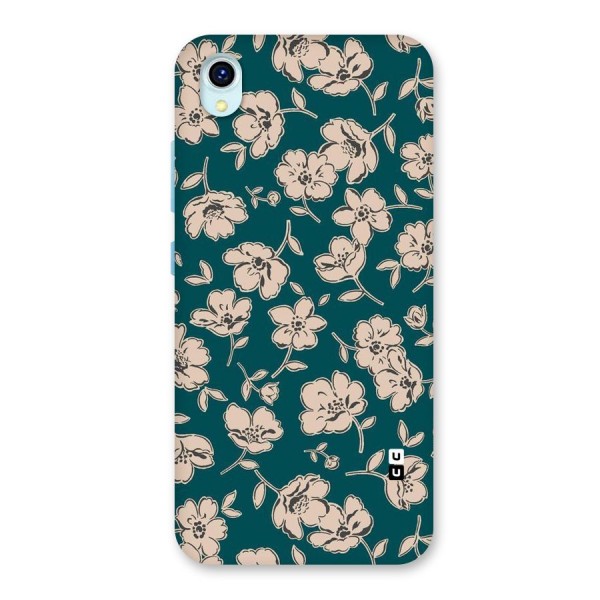 Beauty Green Bloom Back Case for Vivo Y1s