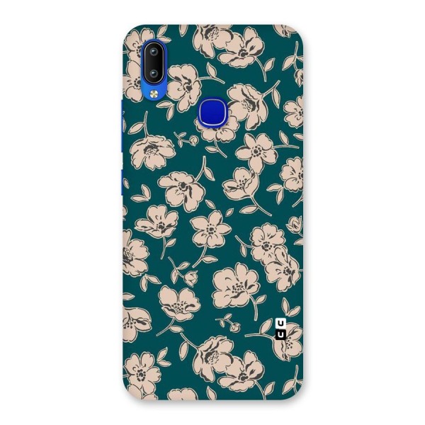 Beauty Green Bloom Back Case for Vivo Y91