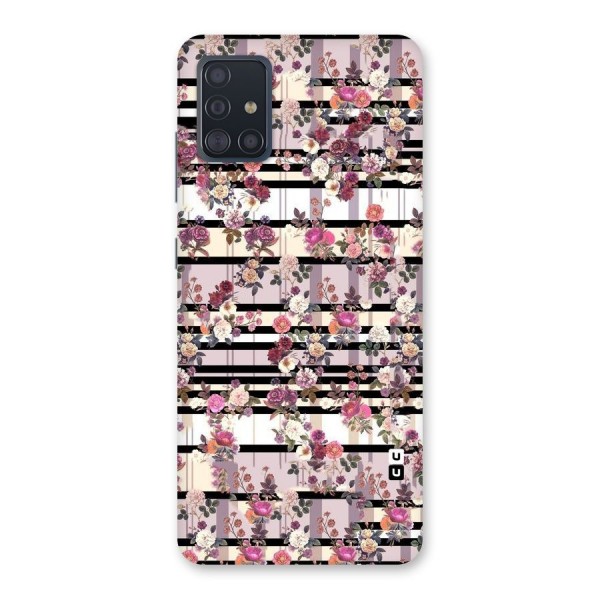 Beauty In Floral Back Case for Galaxy A51