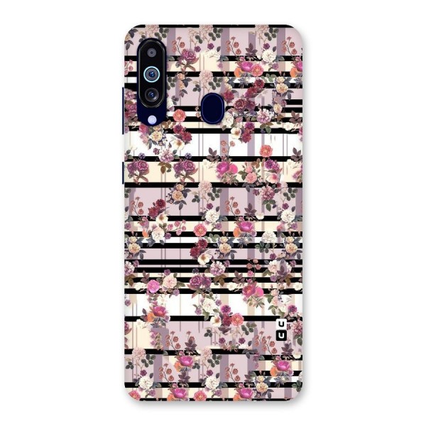 Beauty In Floral Back Case for Galaxy A60