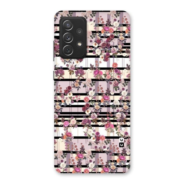 Beauty In Floral Back Case for Galaxy A72