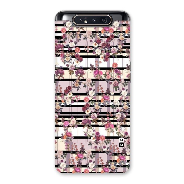 Beauty In Floral Back Case for Galaxy A80