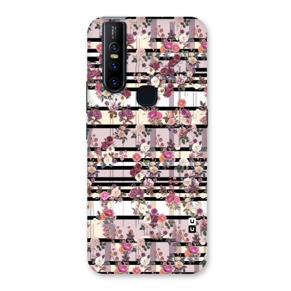 Beauty In Floral Back Case for Vivo V15