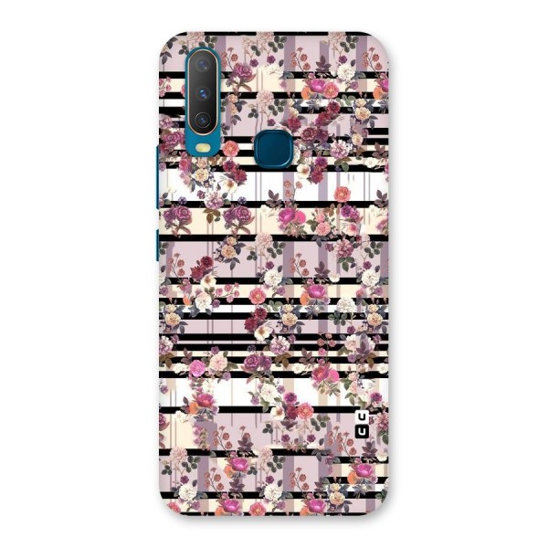 Beauty In Floral Back Case for Vivo Y12