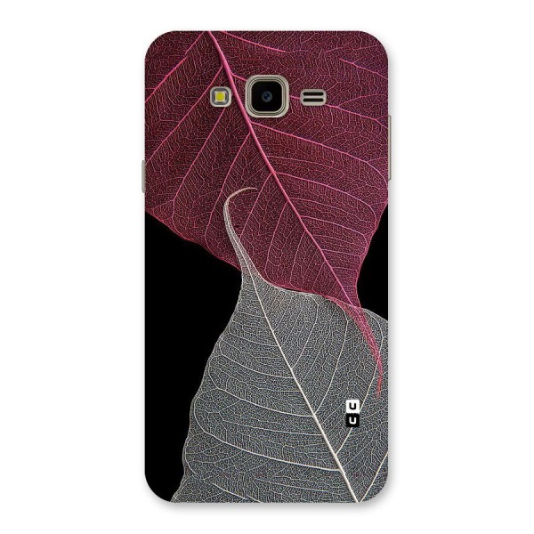 Beauty Leaf Back Case for Galaxy J7 Nxt