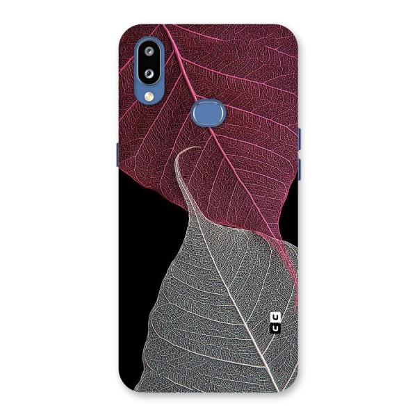 Beauty Leaf Back Case for Galaxy M01s