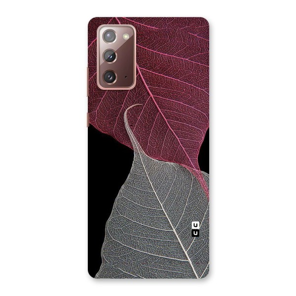 Beauty Leaf Back Case for Galaxy Note 20