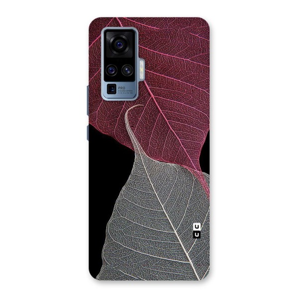 Beauty Leaf Back Case for Vivo X50 Pro