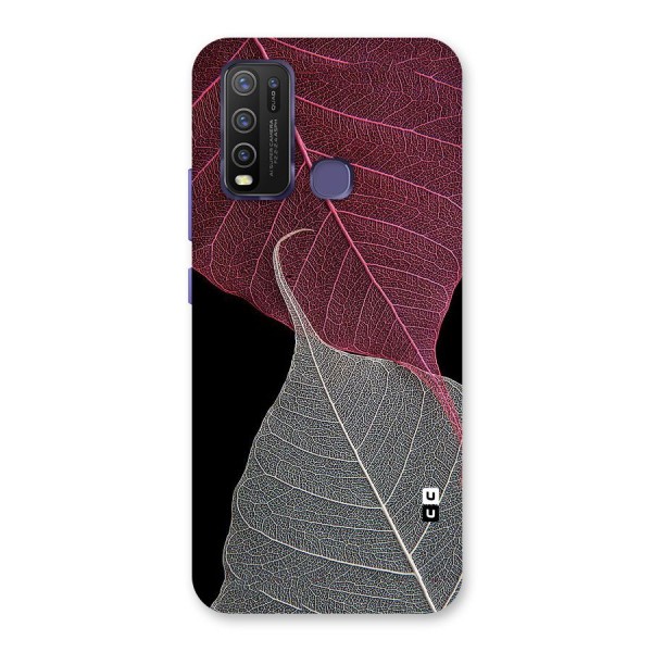 Beauty Leaf Back Case for Vivo Y30