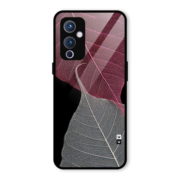 Beauty Leaf Glass Back Case for OnePlus 9