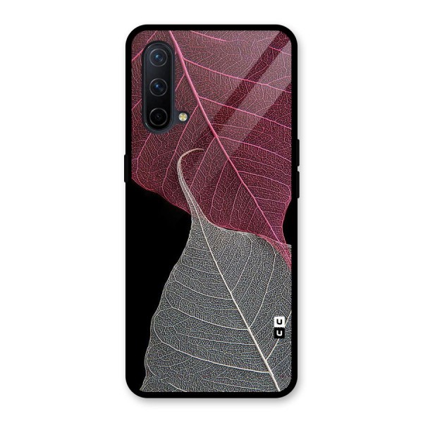 Beauty Leaf Glass Back Case for OnePlus Nord CE 5G