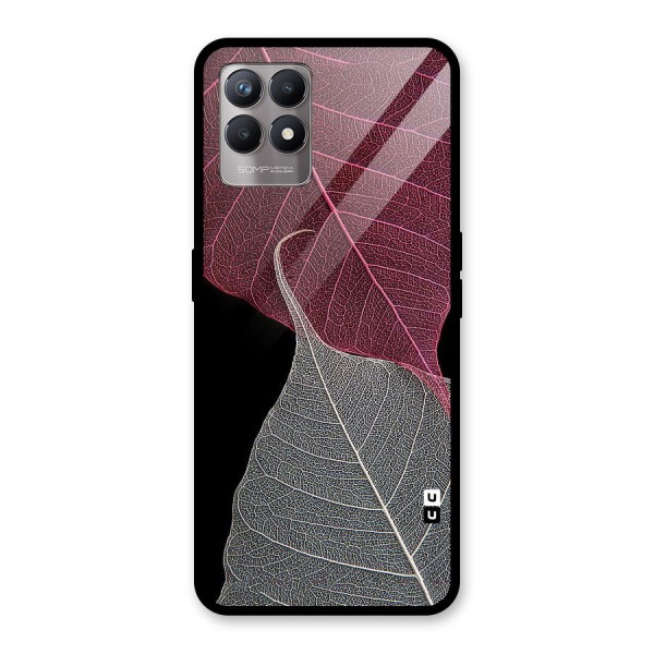 Beauty Leaf Glass Back Case for Realme 8i