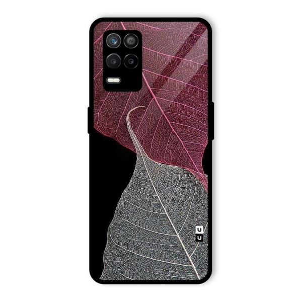 Beauty Leaf Glass Back Case for Realme 9 5G