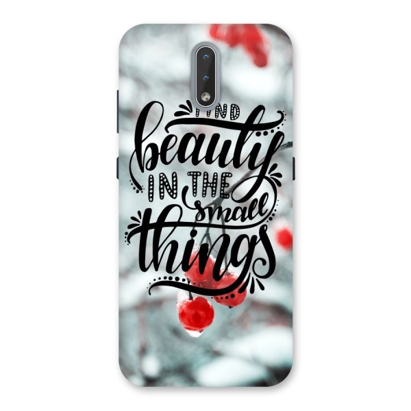 Beauty in Small Things Back Case for Nokia 2.3