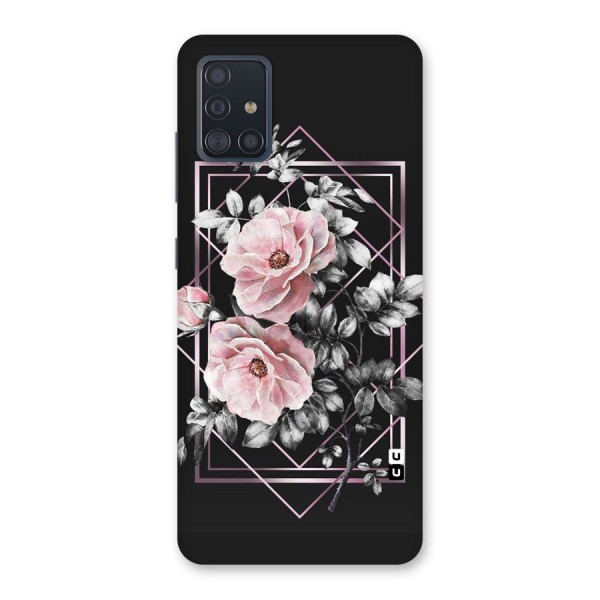 Beguilling Pink Floral Back Case for Galaxy A51