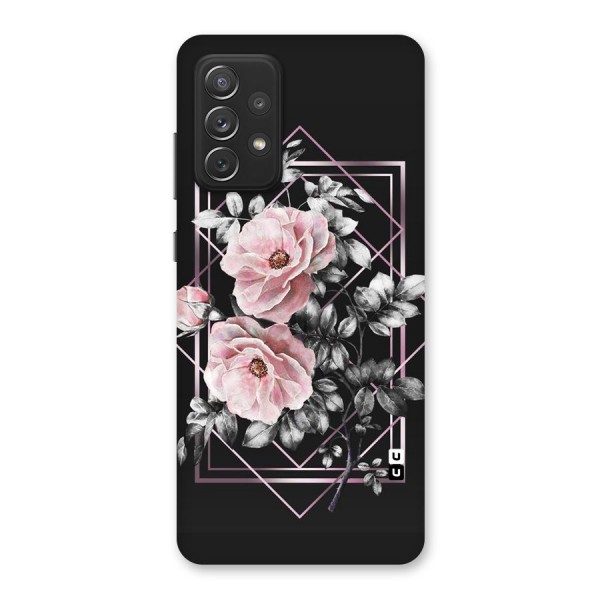 Beguilling Pink Floral Back Case for Galaxy A72