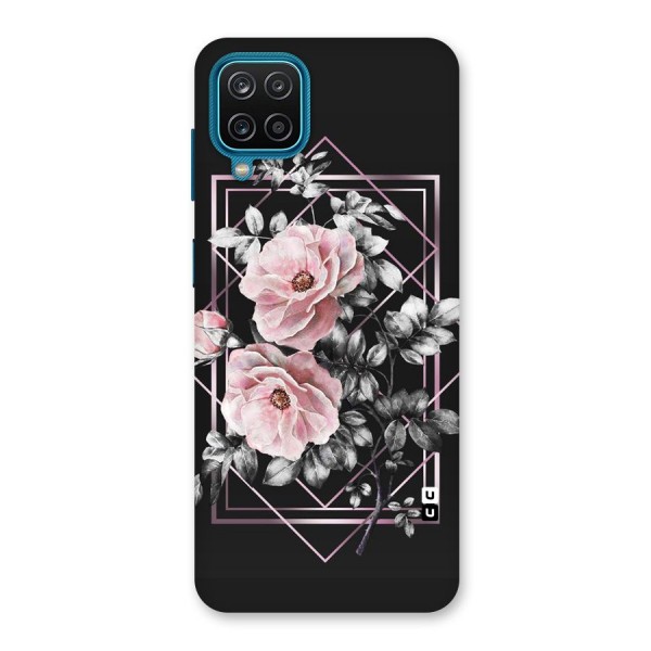 Beguilling Pink Floral Back Case for Galaxy F12