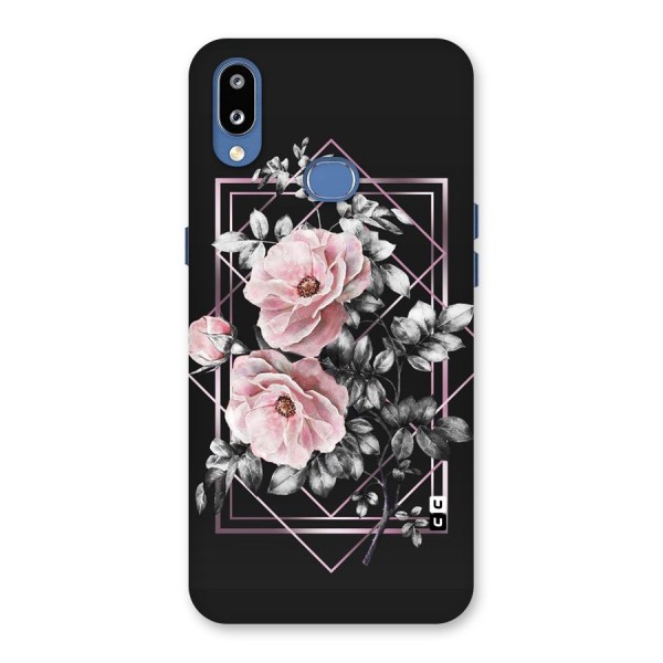 Beguilling Pink Floral Back Case for Galaxy M01s