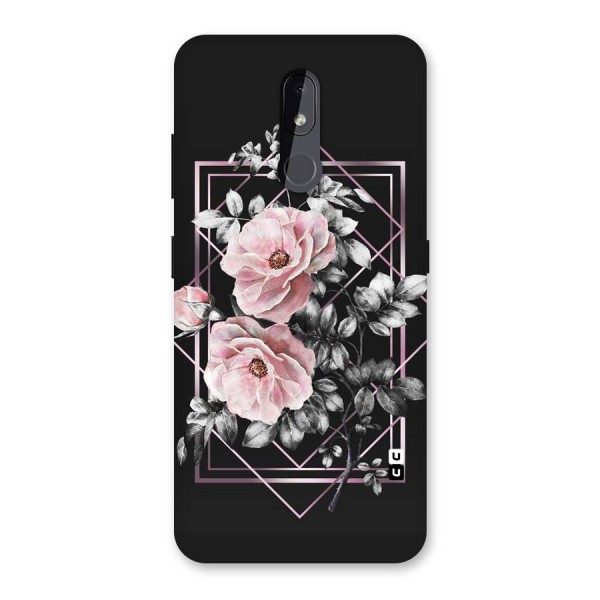 Beguilling Pink Floral Back Case for Nokia 3.2