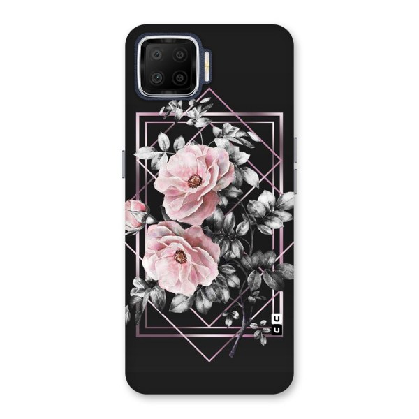 Beguilling Pink Floral Back Case for Oppo F17