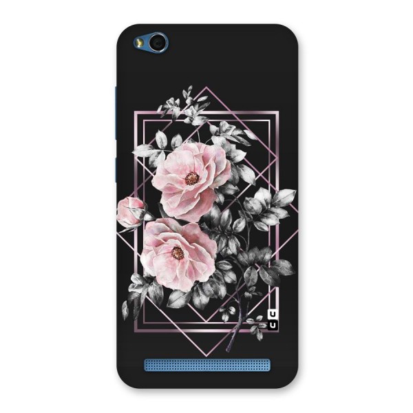 Beguilling Pink Floral Back Case for Redmi 5A