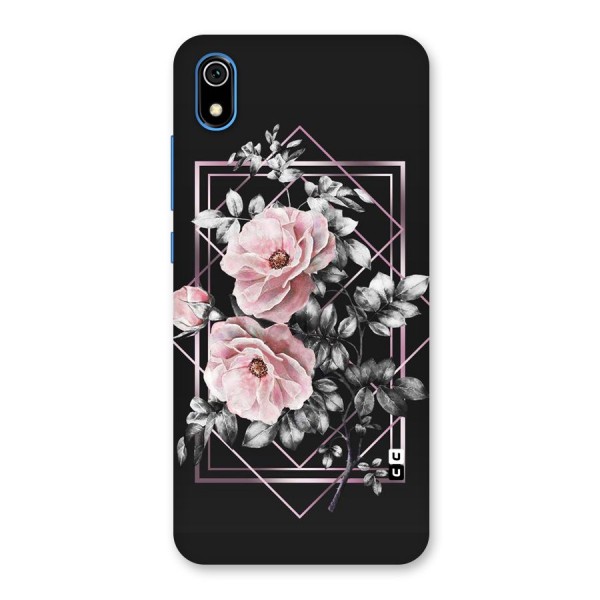 Beguilling Pink Floral Back Case for Redmi 7A