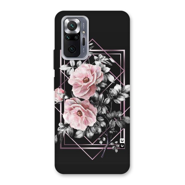 Beguilling Pink Floral Back Case for Redmi Note 10 Pro
