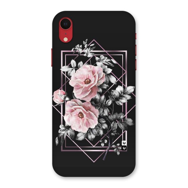 Beguilling Pink Floral Back Case for iPhone XR