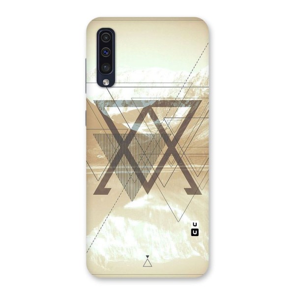 Beige View Back Case for Galaxy A50