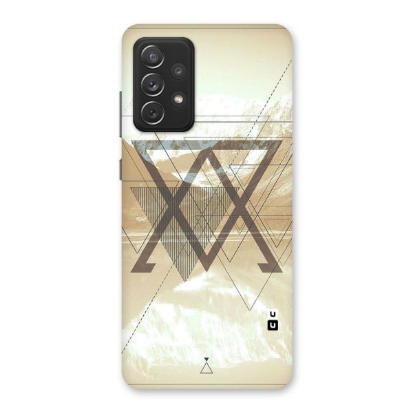 Beige View Back Case for Galaxy A72