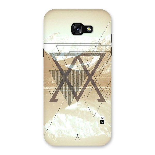 Beige View Back Case for Galaxy A7 (2017)