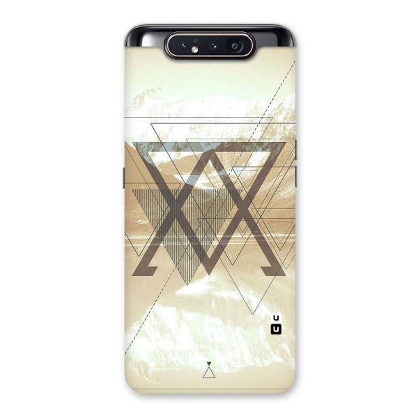 Beige View Back Case for Galaxy A80