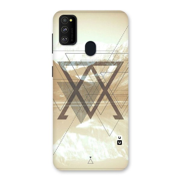 Beige View Back Case for Galaxy M21