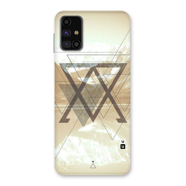 Beige View Back Case for Galaxy M31s