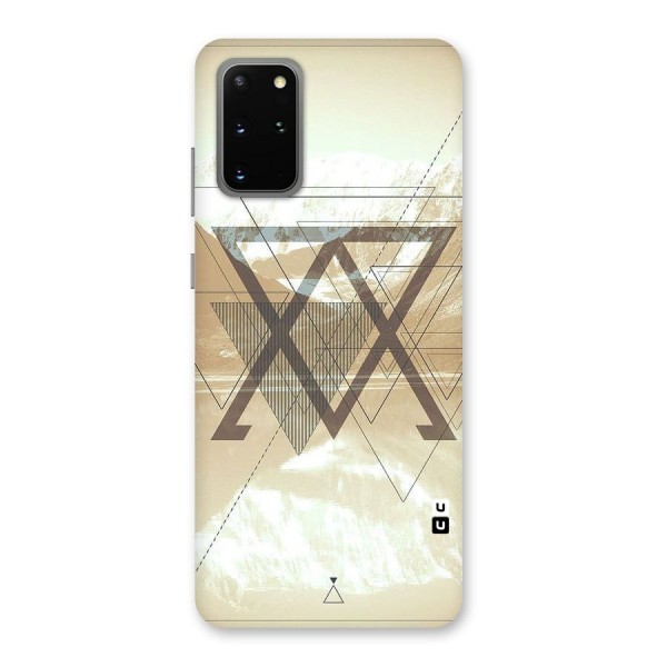 Beige View Back Case for Galaxy S20 Plus