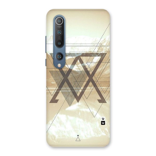 Beige View Back Case for Mi 10