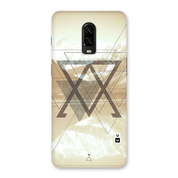 Beige View Back Case for OnePlus 6T