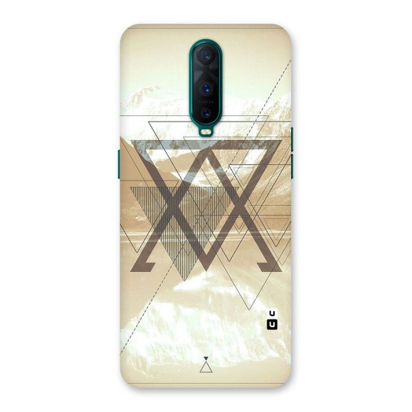 Beige View Back Case for Oppo R17 Pro