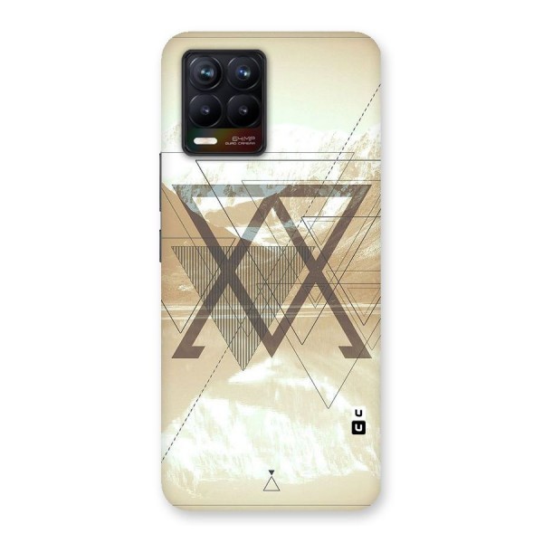 Beige View Back Case for Realme 8