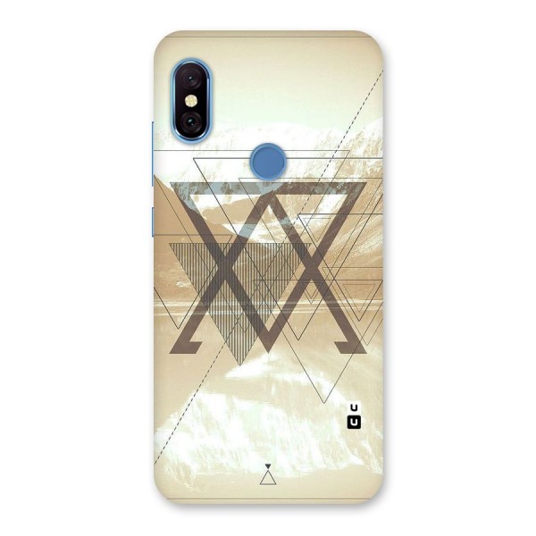 Beige View Back Case for Redmi Note 6 Pro