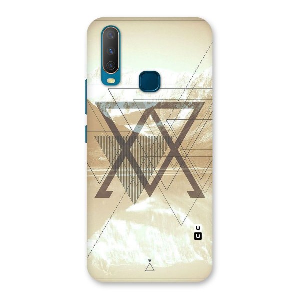 Beige View Back Case for Vivo U10